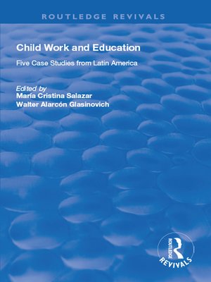 cover image of Child Work and Education